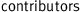 contributors